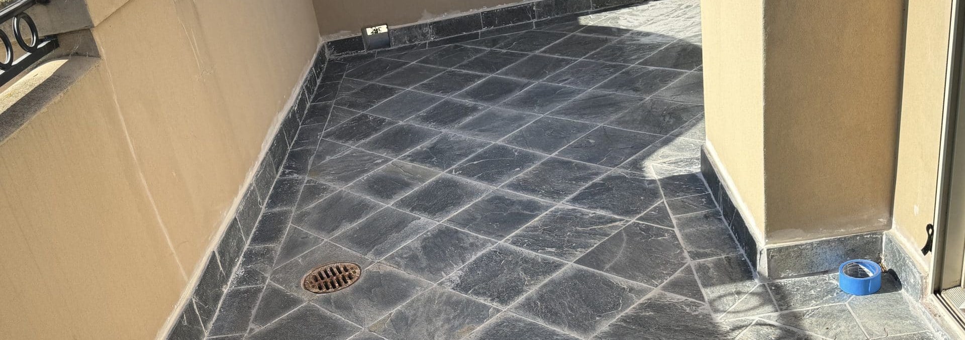 balcony without waterproofing