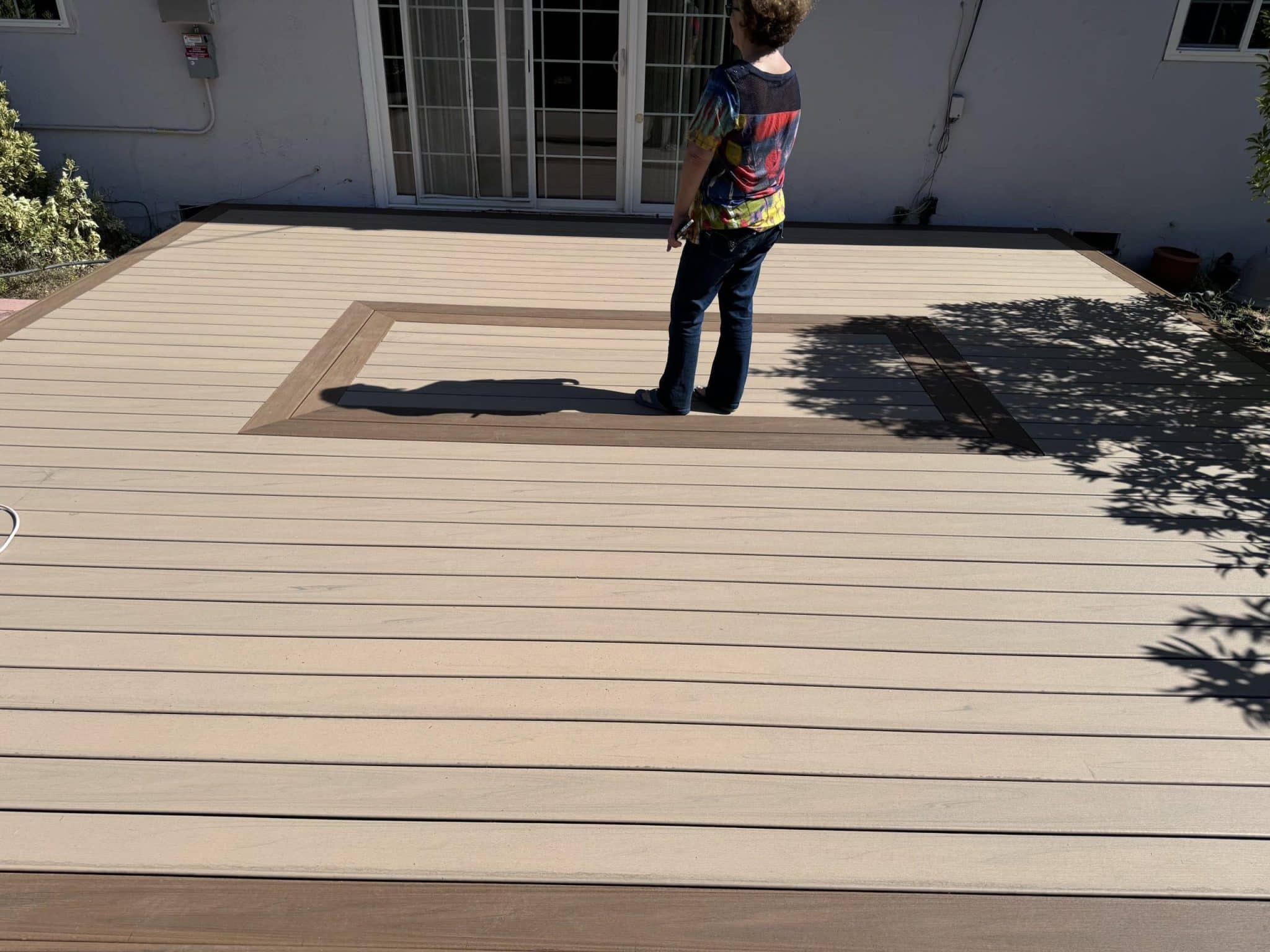 trax deck construction san jose project